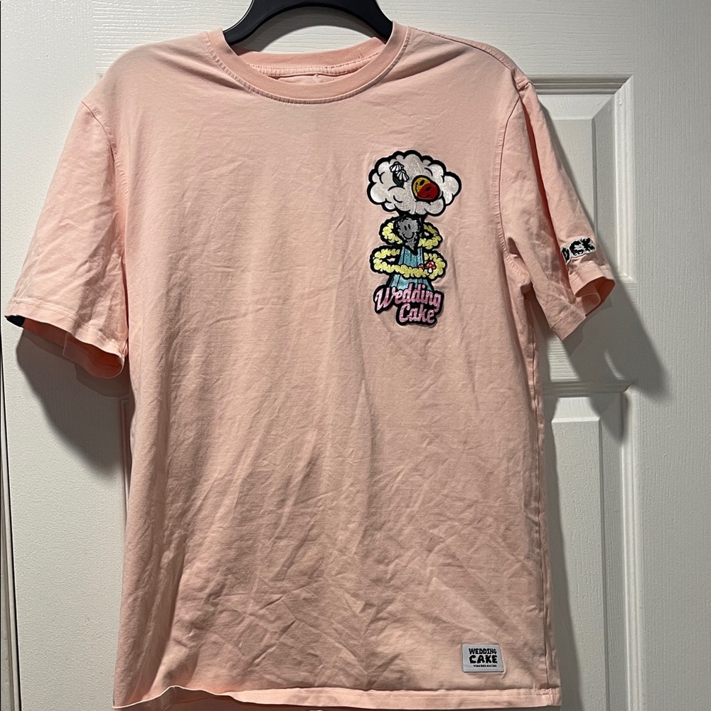 Wedding Cake Pink Graphic T-Shirt
